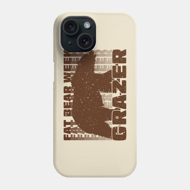 Fat Bear Week winner is grazer Phone Case by FFAFFF