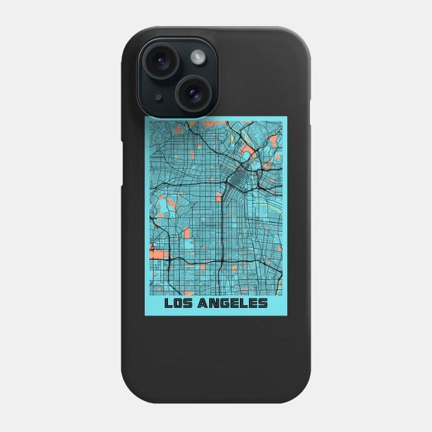 LOS ANGELES Phone Case by KyrgyzstanShop
