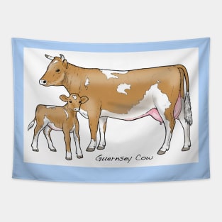 Guernsey Cow Tapestry