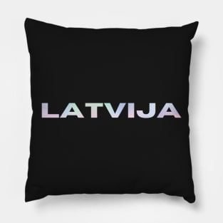 Latvija Latvia Pillow