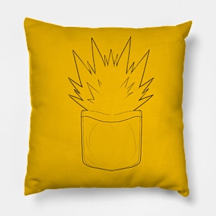 Electric fox tail (pocket) Pillow