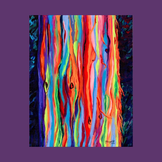 Colorful Rainbow Eucalyptus by KauaiArtist