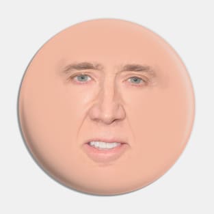 Nicolas cage Pin