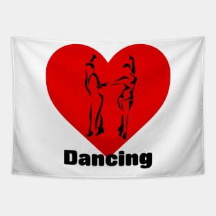 Heart Dancing Tapestry