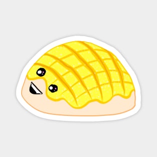 Hong Kong Pineapple Bun Melon Pan - Cartoon style Magnet