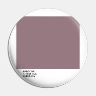 pantone 17-1605 TCX Elderberry Pin