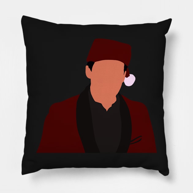 michael scott classy christmas Pillow by evcharles