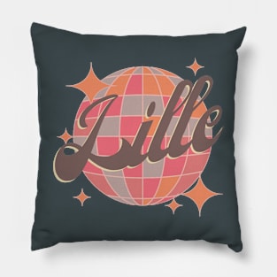 Lille City France Retro Vintage Dance Pillow