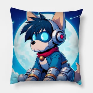 Anime Space Dog Pillow