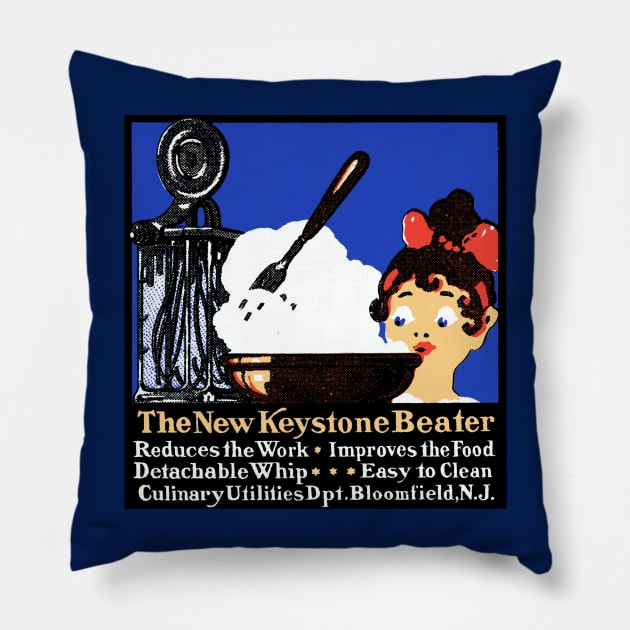 1900 Keystone Beater Pillow by historicimage