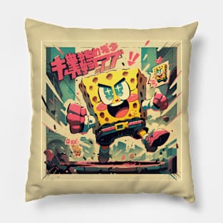 Kaiju Spongebob Anime Pillow