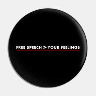 Free speech Pin