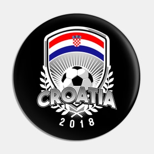 Croatia Soccer 2018 Pin