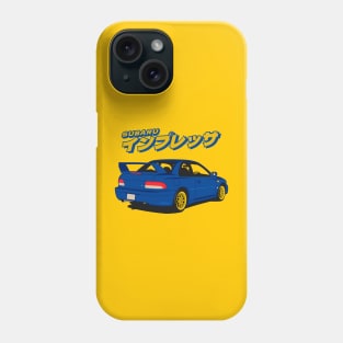 Subaru Impreza WRX Japanese Phone Case