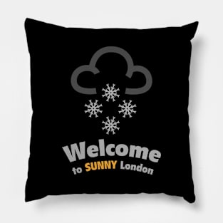 Sarcastic Weather Pillow