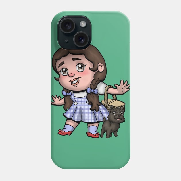 Dorothy Gale Phone Case by zacksmithart