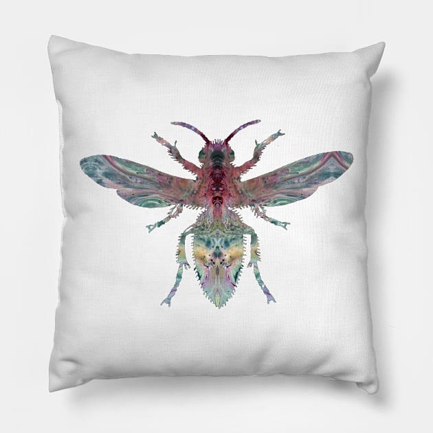 Hornet Pillow by BittenByErmines