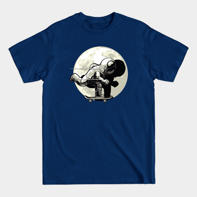 Discover Astronaut Skateboarding - Astronaut Skateboarding - T-Shirt