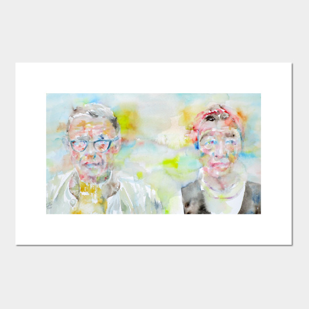 Sartre Simone De Beauvoir Sartre Poster E Stampa Artistica Teepublic It