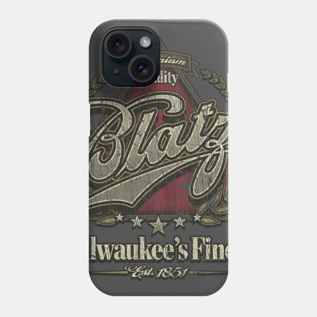 Blatz Beer Milwaukee Phone Case by JCD666