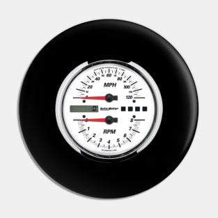 Speedometer MPH RPM Pin