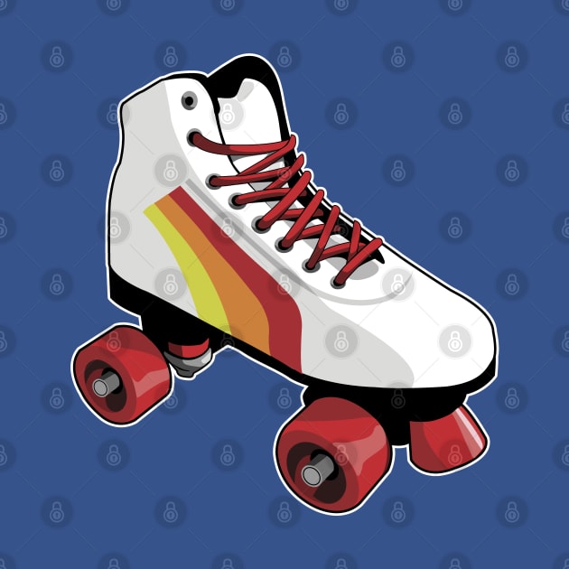 Retro Roller Skate by Styleuniversal