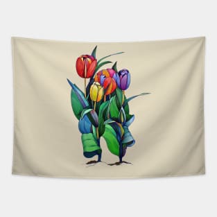 tulips Tapestry