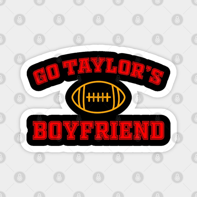 Go Taylor's Boyfriend Taylor And Travis Magnet by TrikoCraft