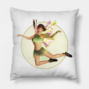 Flying fairy faerie elf butterfly wings Pillow