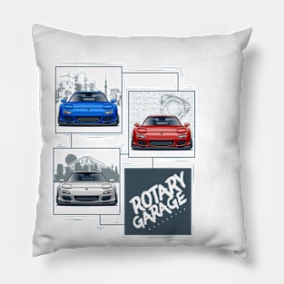 Rotary garage RX7 FD Pillow