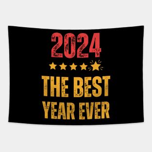 2024 5 Stars Shirt Best Year Ever T-Shirt Tapestry