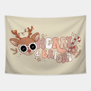 Rudolph Merry & Bright Tapestry