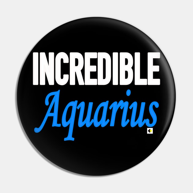 INCREDIBLE Aquarius Pin by AddOnDesign