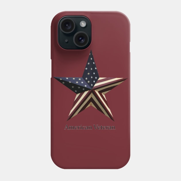 American Veteran Phone Case by D_AUGUST_ART_53