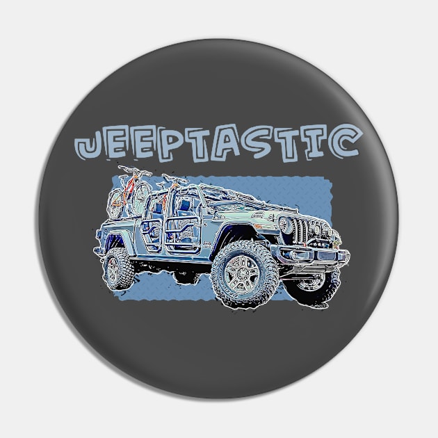 Jeeptastic Pin by FurryBallBunny