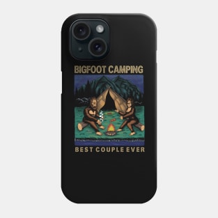 Bigfoot camping Phone Case