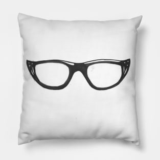 Retro Glasses 2 Pillow