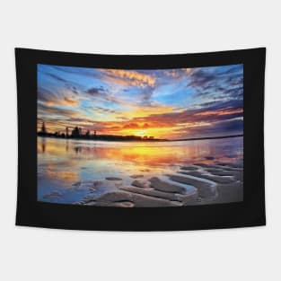 Keep Calm and Watch A Sunrise Tapestry