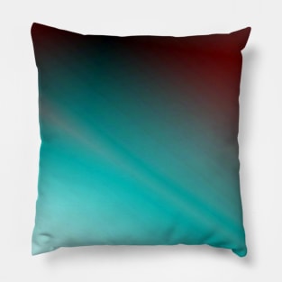Blue red white abstract texture art Pillow