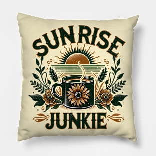 Sunrise Junkie Cottage Pillow