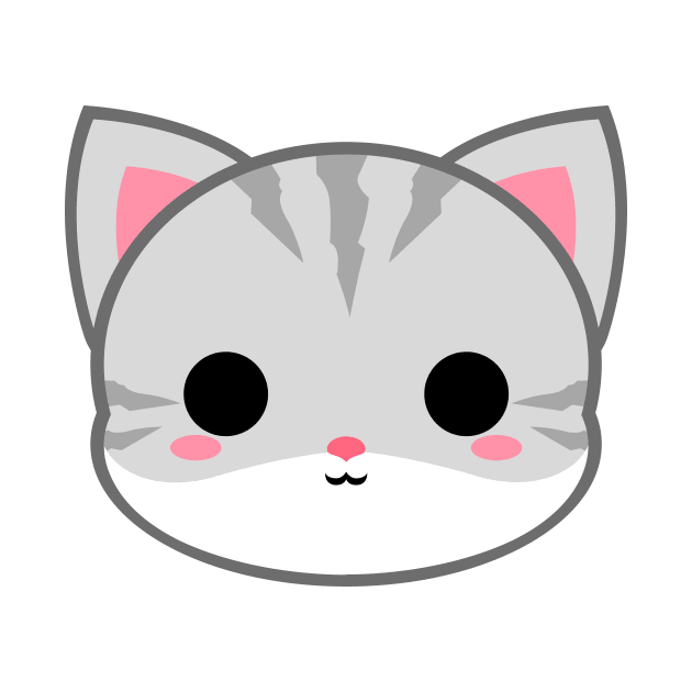 Cute Light Grey Cat by alien3287