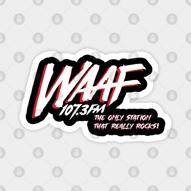 waaf station rocks Magnet by Amberstore