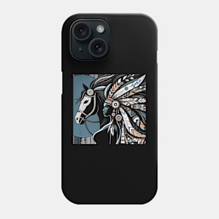 Queen and her horse by Charlotte VanRoss (cvanross ) Phone Case