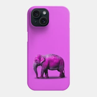 Purple Elephant Phone Case