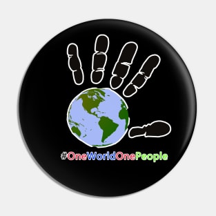 One World One People Pin