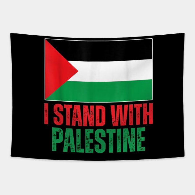 I Stand With Palestine Tapestry by Dalindokadaoua