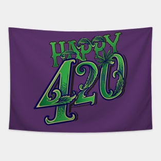 Happy 420 Tapestry