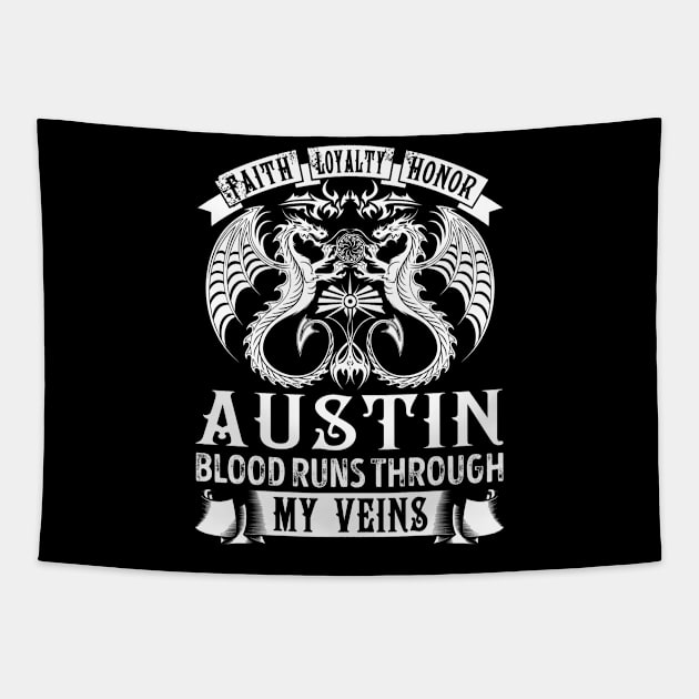 AUSTIN Tapestry by T-shirt with flowers