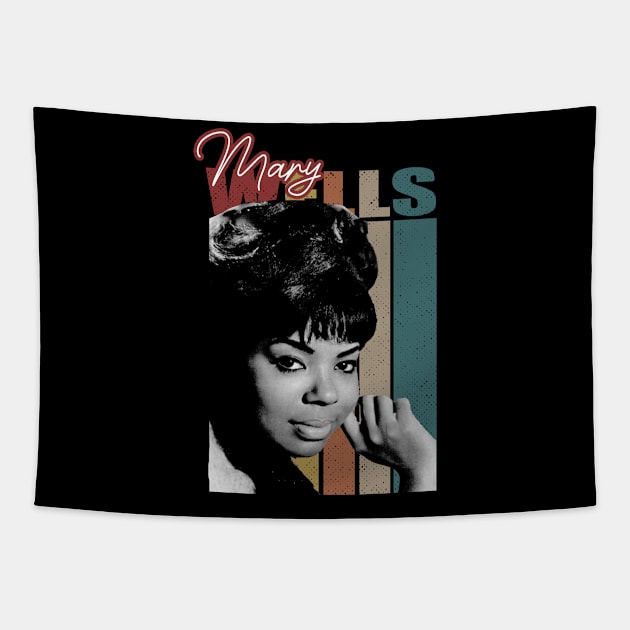 Use Your Head Chic Wells Vintage Fan Shirt Tapestry by Zombie green