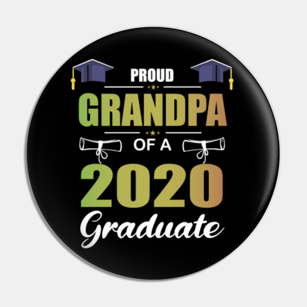 Proud Grandpa of a 2020 Graduate Senior 20 Gift Funny Graduation 2020